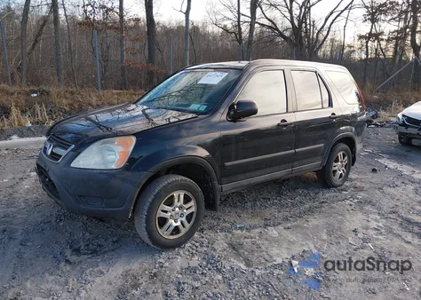 2004 Honda Cr-V Ex z USA, uszkodzony, nr VIN SHSRD78814U231598